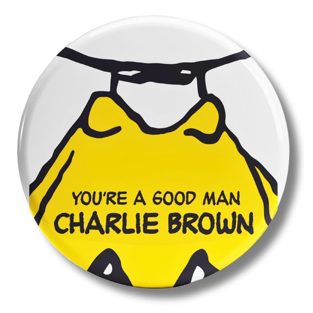 Adesivo rotondo You're a Good Man Charlie Brown