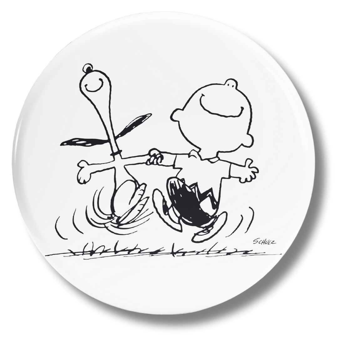 Immagine Bollino Danza Felice Peanuts