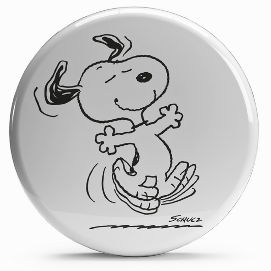Glücklicher Snoopy-Aufkleber
