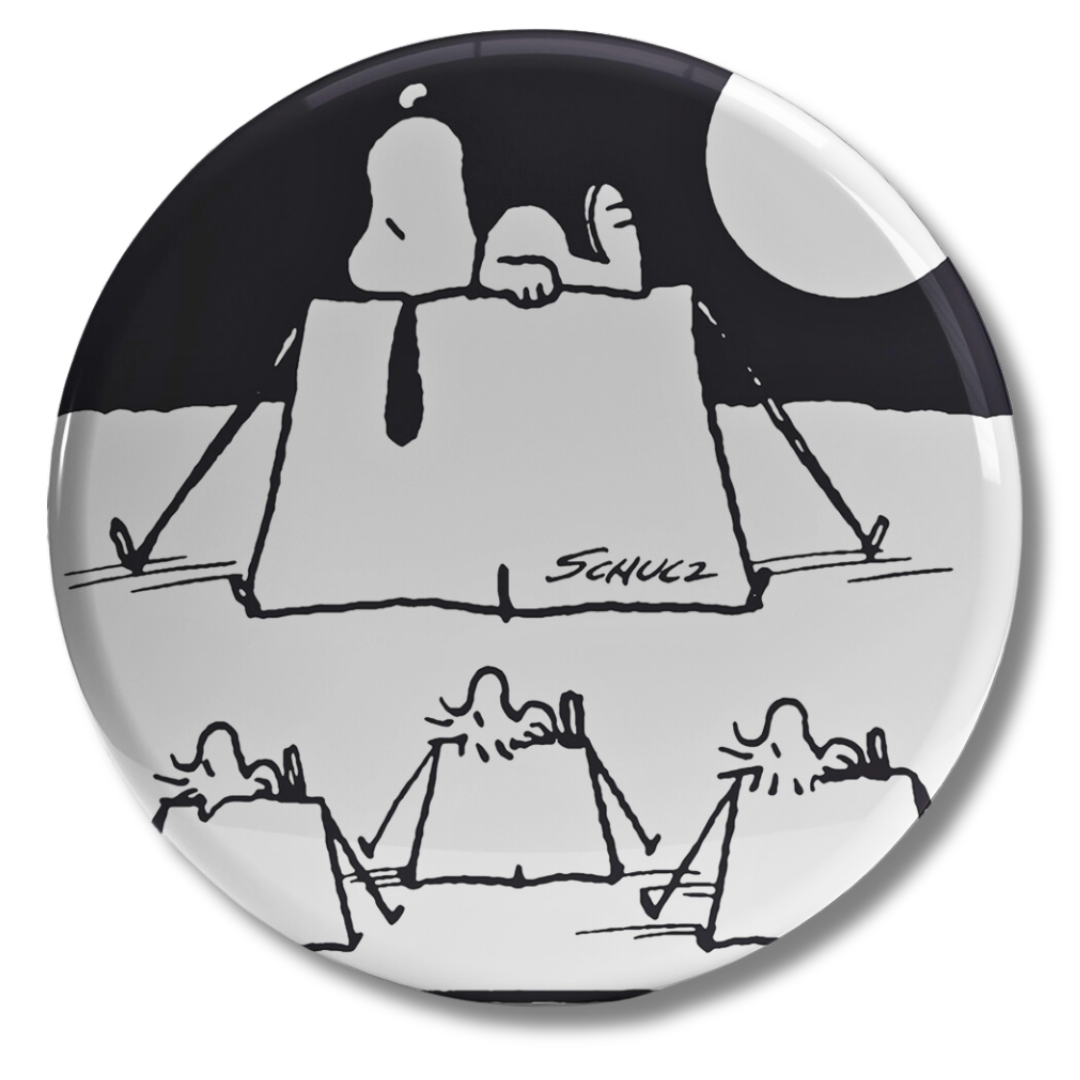 Snoopy Relax-Aufkleber
