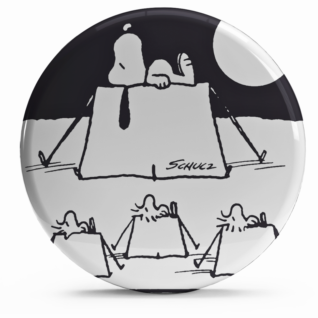 Snoopy Relax-Aufkleber