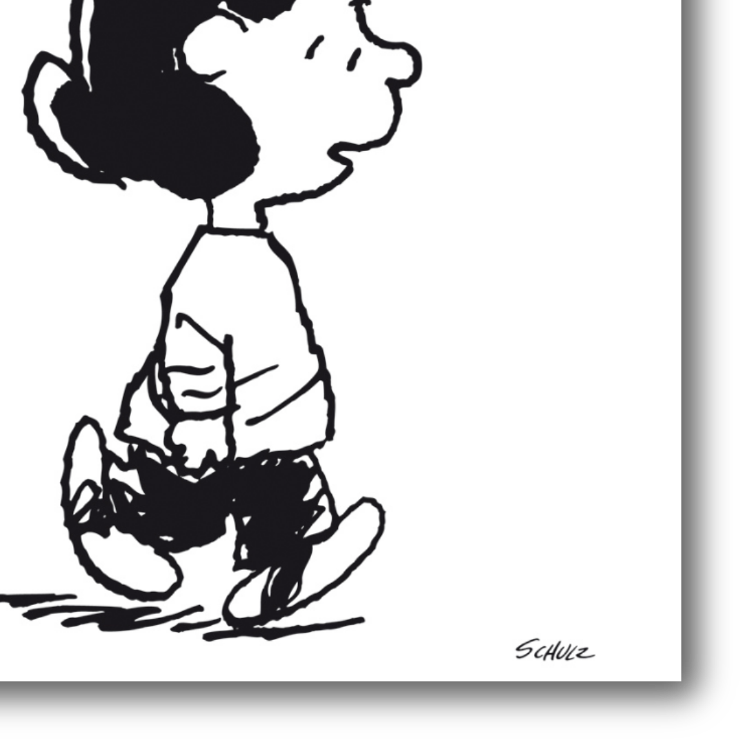 PEANUTS 'LUCY' Art Print - Exclusive on snoopy.uno – Snoopy