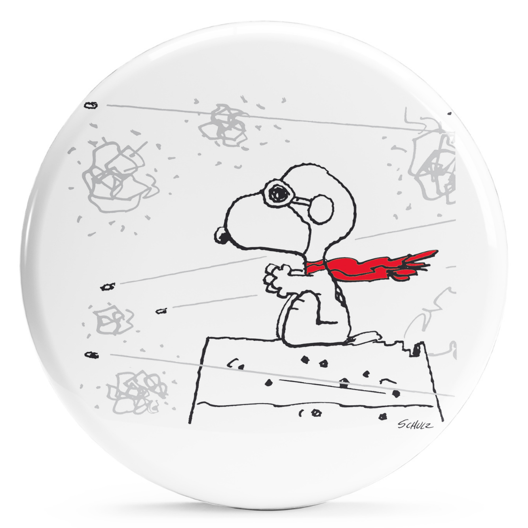 Bollino Aviatore Snoopy