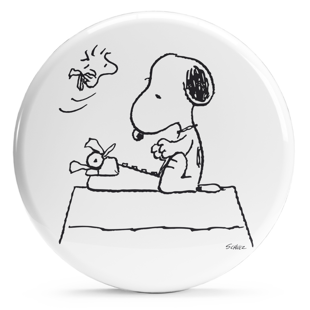 Bollino Snoopy Scrittore