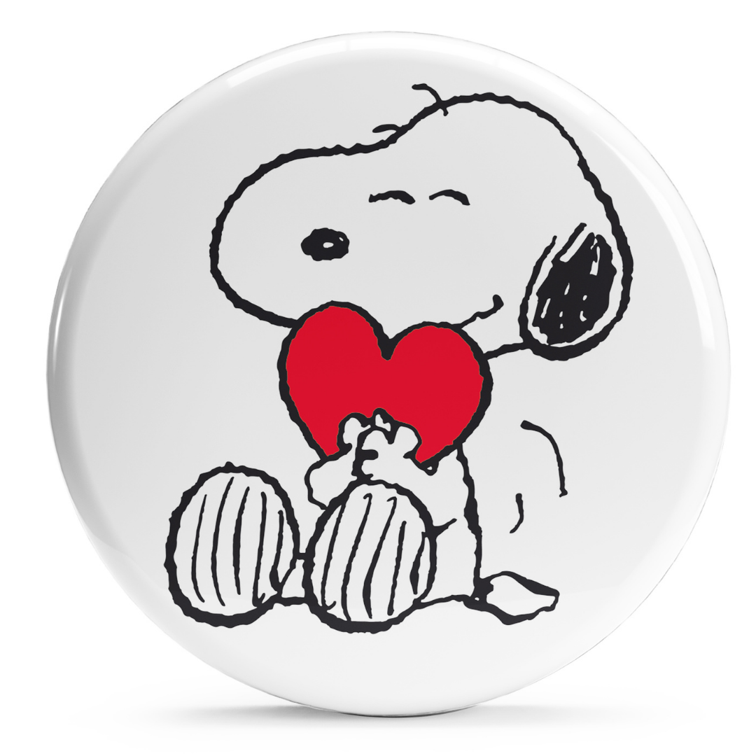 Bollino Cuore di Snoopy