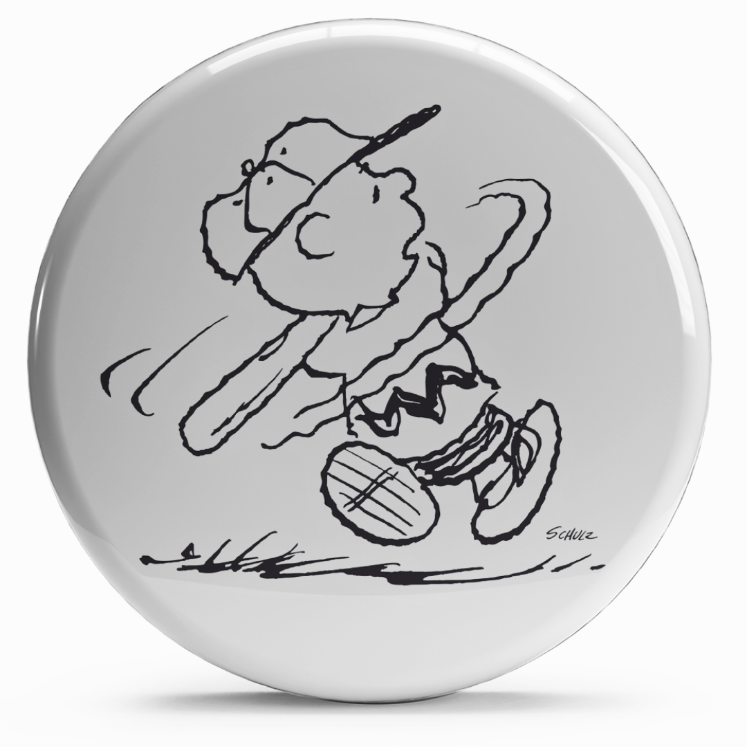 Charlie Brown Baseball Sticker